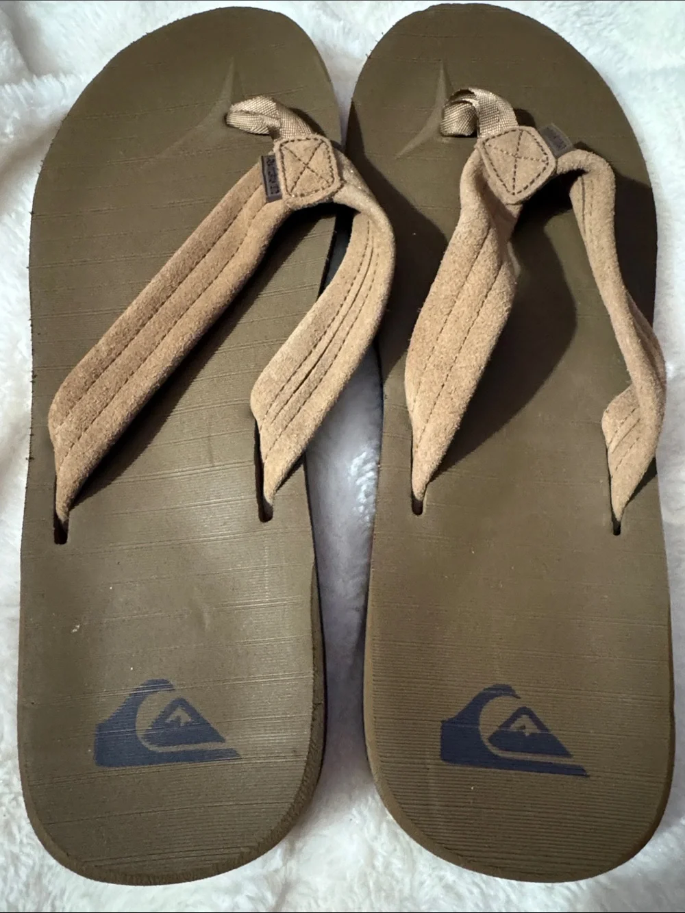 Quiksilver Brown Men’s Flip-Flops